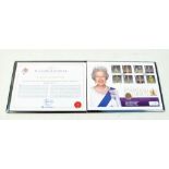 An Elizabeth II Diamond Jubilee Gold Sovereign Presentation Coin Cover, edition limit of 495 with