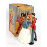 A boxed clockwork toy, 'Cinderella and Prince Charming Novelty Mechanical Waltzing Figures Model No.