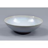 RUPERT SPIRA (born 1960); a small stoneware bowl covered in chun glaze, impressed RS mark, made