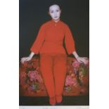 WANG YIDONG (Chinese, born 1955); limited edition signed print, 'The Bride', signed in pencil