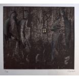 HENRY MOORE OM CH (1898-1986); signed limited edition lithograph, 'Nativity', signed lower right and