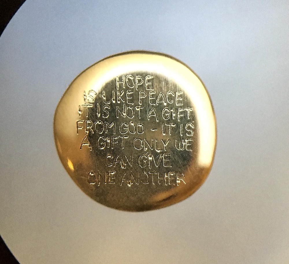 GRAHAM SHORT (born 1962); a micro engraved pin hea - Image 2 of 2