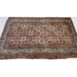 An early 20th century Persian rug,