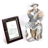 LLADRO; a limited edition figure of Henry VIII after the design by Salvodor Furio, decorated by