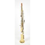 A Japanese Yanagisawa soprano saxophone no.00101343, cased.Additional InformationGood condition
