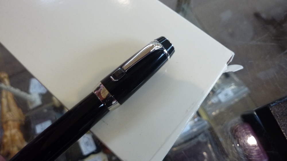 MONT BLANC; a boxed fountain pen with a large quantity of related paraphernalia including leather - Image 3 of 3