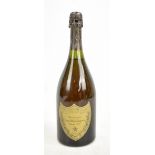 MOET & CHANDON; a single bottle of 1969 vintage cuveé Dom Perignon champagne. Additional