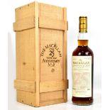 THE MACALLAN; a single bottle of Anniversary Malt 25 Years Old single Highland malt Scotch whisky,
