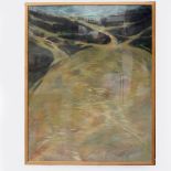 CLEMENT MCALEER (born 1949); oil pastel, 'In a Secret Place',