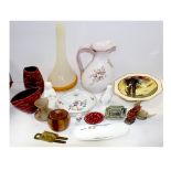 A quantity of ceramics to include a Royal Worcester figure 'My Prayer' from the 'Moments'