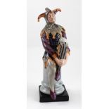 Royal Doulton; a figure HN2016 'The Jester', height approx 25cm.