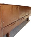 A mid-20th century retro teak sideboard,