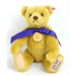 STEIFF; a modern God Save The Queen musical bear, no.468, sold with numbered certificate in envelope