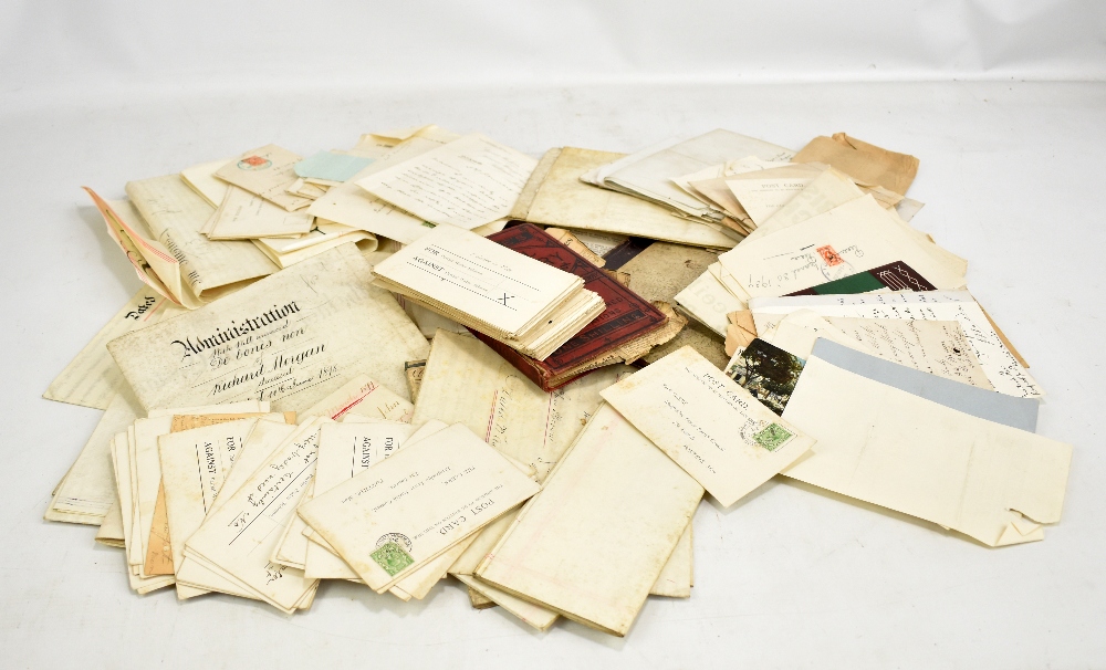 A quantity of ephemera, the majority relating to Wales and the Parish of Llanfrechfa including