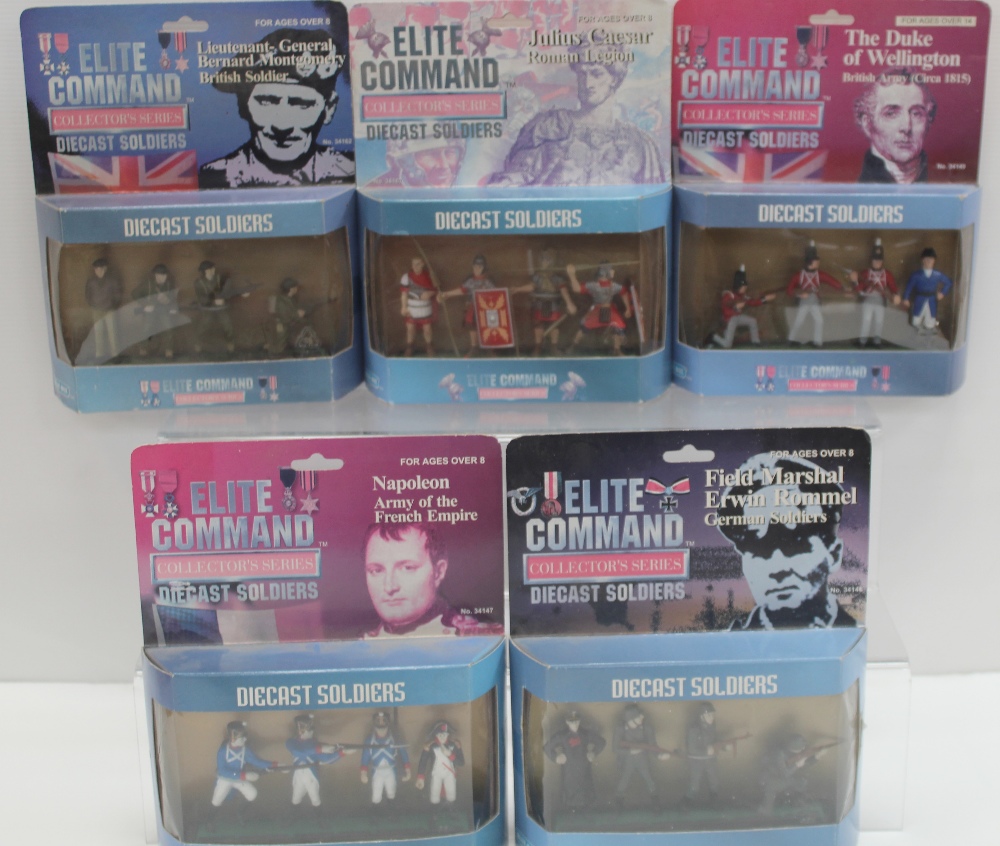 A collection of Britains boxed military figures released c1994 including '8850 The Second Dragoons', - Bild 3 aus 3