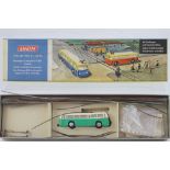 Two Eheim Trolley Bus Number 182BS sets, one with just the trolley bus,