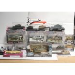 A collection of Corgi Skirmish vehicles, aviation models,