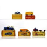 A collection of Dublo Dinky Toys small diecast vehicles to include 062 Singer Roadster,