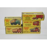 Five Budgie Toys diecast vehicles to include a Foden Heavy Duty Dump Truck,