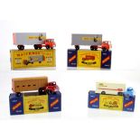 Four Matchbox Series vintage commercials diecast toys to include a York Freightmaster Trailer M-2,