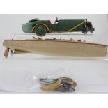 A Hornby Speedboat, product of Meccano Ltd Liverpool, playworn,