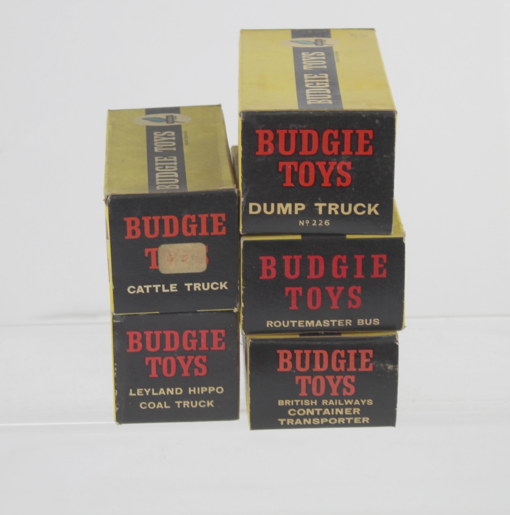 Five Budgie Toys diecast vehicles to include a Foden Heavy Duty Dump Truck, - Bild 2 aus 2