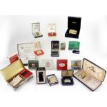 A large collection of tobacciana to include a quantity of cased and loose cigarette lighters to