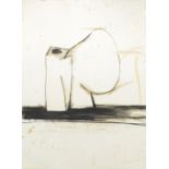 GORDON BALDWIN (born 1932); Cloud: Imagining Vessel 1 (2002), charcoal on paper, signed and dated,