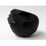 REBECCA APPLEBY (born 1979); A Fractured Harmony I, earthenware covered in black pigment with