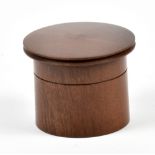 JASON BREACH; a laburnum box, stamped and dated 2007, diameter 7cm. (D)Additional InformationAppears