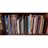 A large collection of art books, mainly British 20th century artists, St Ives, etc.