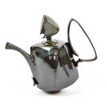 JAROSLAV HRUSTALENKO (born 1973); 'Teapot I', a geometrically stylised stoneware teapot covered in