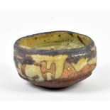 CHARLES BOUND (born 1939); a wood fired chawan, impressed marks, diameter 12.5cm.Additional