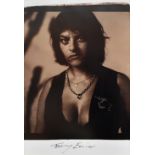 ZENON TEXEIRA; an original large format Polaroid photograph taken on the rare 20 x 24 camera for