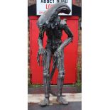 ALIEN; a large painted foam Xenomorph figure, height approx 210cm.Additional InformationSome