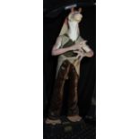 STAR WARS; a large promotional Jar Jar Binks figure produced by Pepsi, stand with label inscribed '