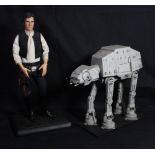 STAR WARS; a Sideshow Collectables 'Han Solo Episode IV: A New Hope' premium format 1/4 scale