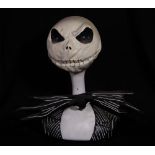 THE NIGHTMARE BEFORE CHRISTMAS; a Jack Skellington bust with voice functionality, height approx