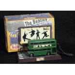 THE BEATLES; a PF Product The Beatles Collection 'Beatles Routemaster' phone, width of base approx