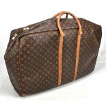 LOUIS VUITTON; a Monogram soft suitcase, 70 x 46 x 18cm.