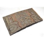 LIBERTY; 'Ostinelli for Liberty', silk/wool paisley pashmina.