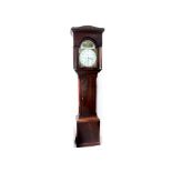 M Robson of Chester-Le-Street; longcase clock,