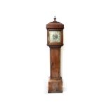 An 18th century oak-cased brass dial longcase clock by Joseph Smith of Chester,