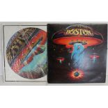 Boston; 'Don't Look Back', picture disc, 'Boston Self-Titled' 6PC81611, 1976 pictorial sleeve (2).