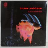 Black Sabbath; 'Paranoid', 6360 011, Vertigo, pictorial gatefold sleeve.