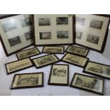 A collection of tinted book plates of views of Liverpool,