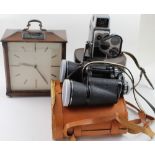 A Smith electric Harland and Wolff 1960 presentation mantel clock,