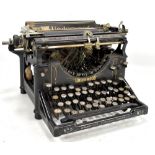 An Underwood No.5 typewriter.