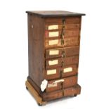 An eight drawer tool chest with contents.Additional InformationThere are some allen keys,