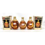 DIMPLE; three bottles of blended Scotch whisky including 'Twelve Years' example, 750ml (two